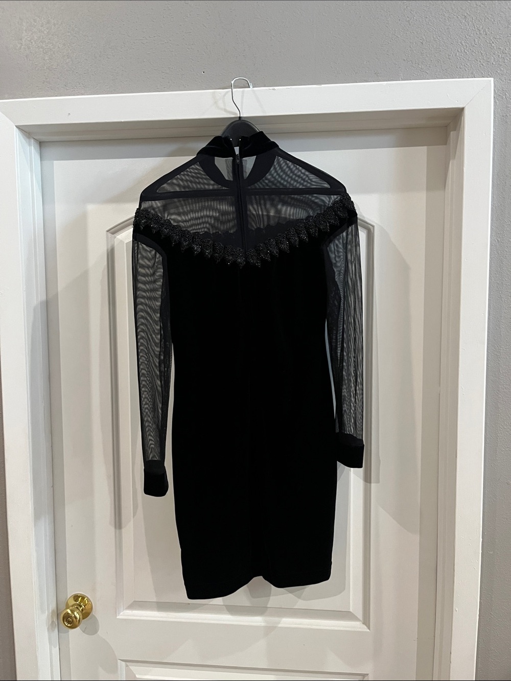 Nights way black dress